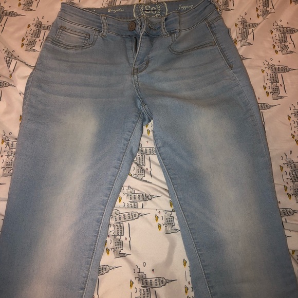 Light wash jeggings SO - Picture 1 of 3